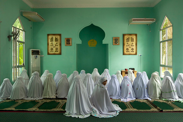 Sultanate of Brunei. Bandar Seri Begawan. Koranic school.  Pascal Meunier