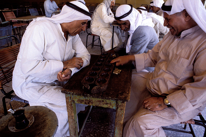 Syria. Aleppo. Trictrac game