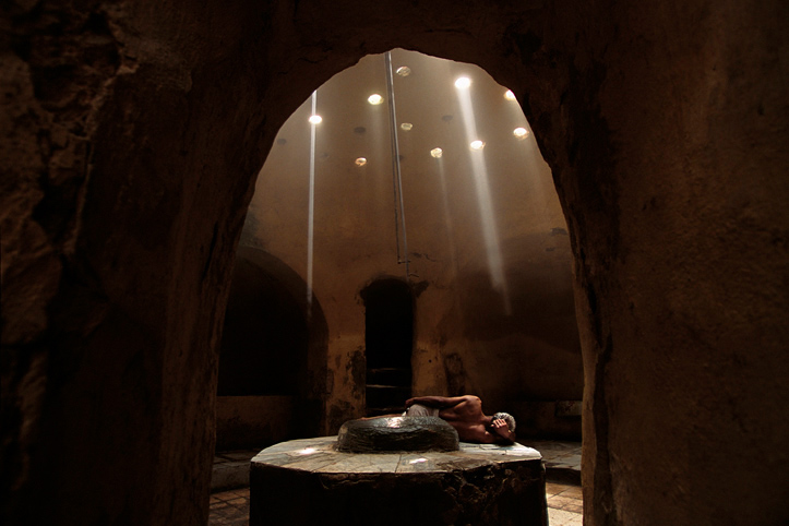 Egypte. Le Caire. Bain de vapeur