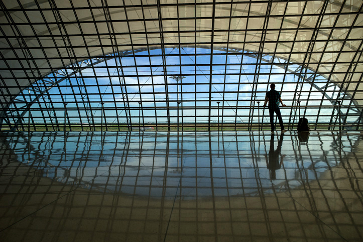 Thailand. Bangkok. Airport.  Pascal Meunier