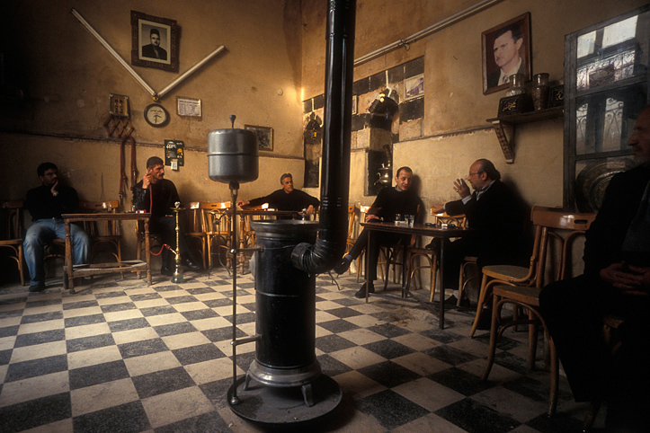 Syria. Damascus. Coffee house