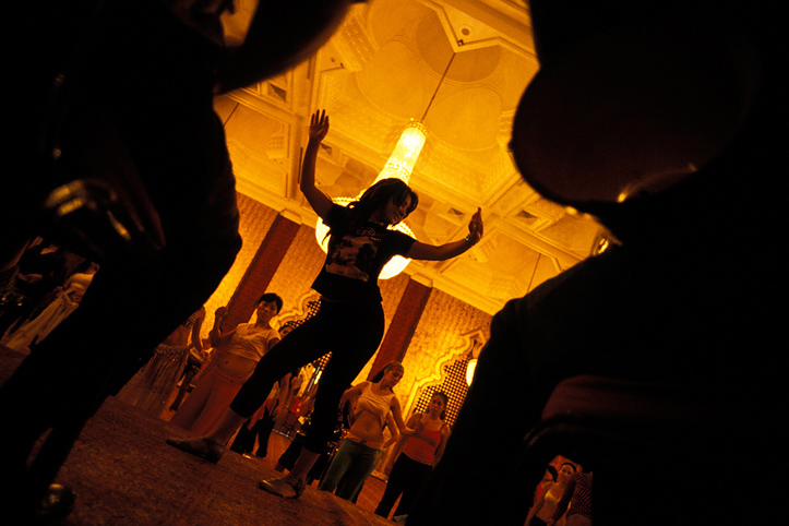 Egypte. Le Caire. Cours. Festival Raqia Hassan