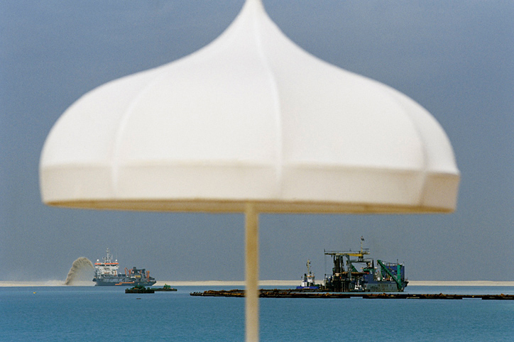 Emirats Arabes Unis. Duba. Chantier de Palm Islands