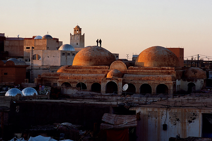 Algeria. El Oued. Cupolas of the old town