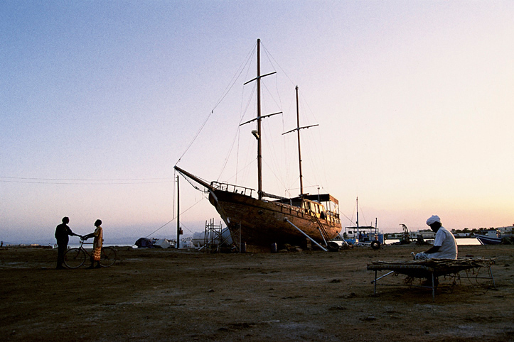 Erythrée. Massawa. Dernier boutre