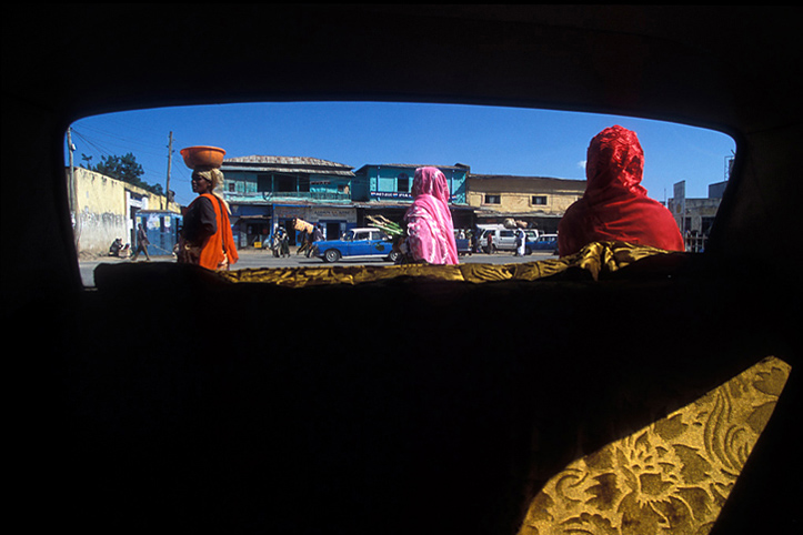 Ethiopia. Harar. Feres Magala square. Bardey warehouse