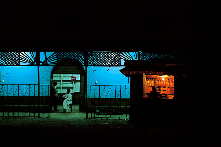 Ethiopie. Harar. Fin de nuit au caf