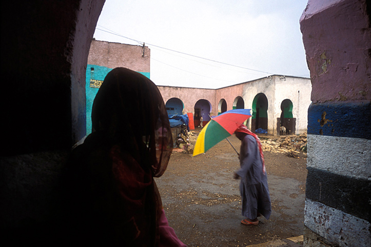 Ethiopia. Harar. Rainy day