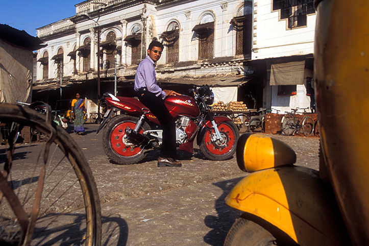 Inde. Hyderabad. Nouveaux riches
