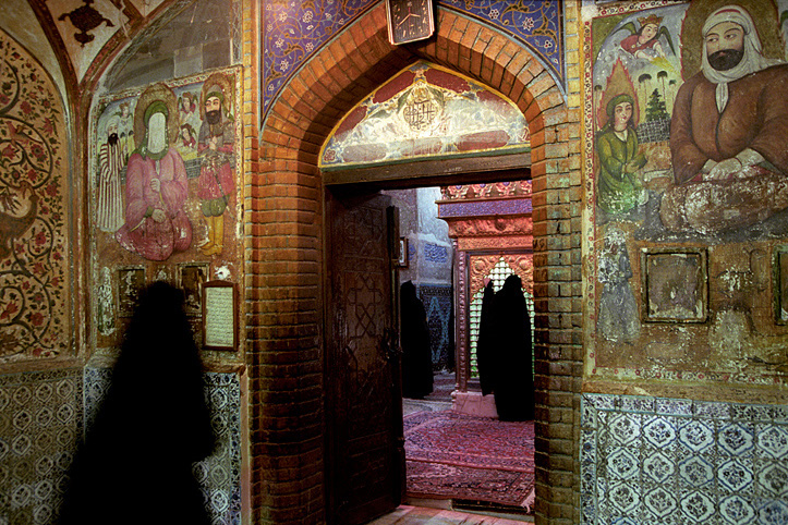 Iran. Ispahan. Mosquée Haroun Velayat