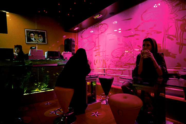 Iran. Isfahan. Bar 