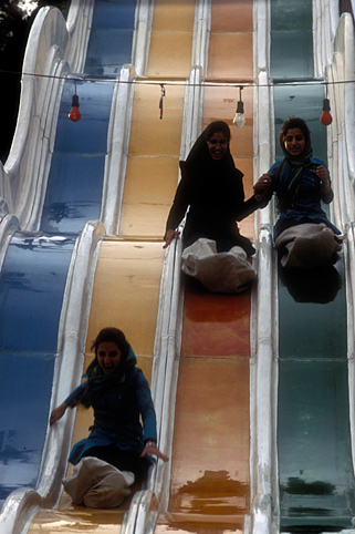 Iran. Isfahan. Funfair