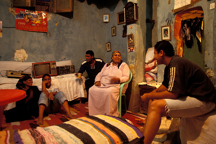 Egypt. Cairo. Family house in the City of the dead