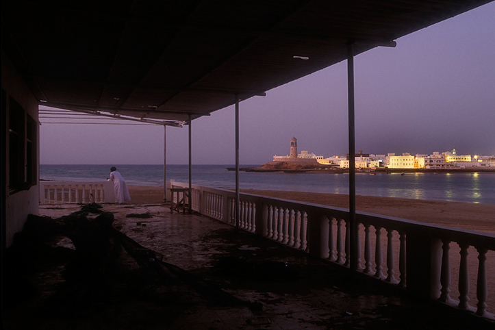 Sultanat d'Oman. Sour. Corniche. Solitude