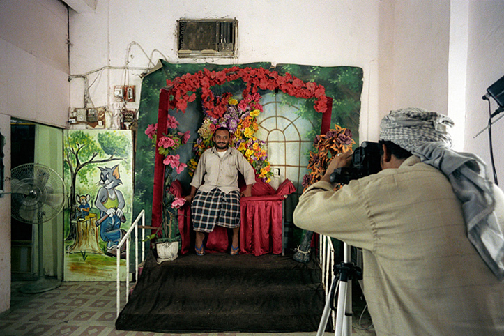 Yemen. Tihamah. Zabid. Shooting photo